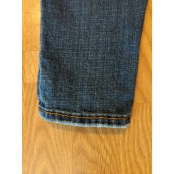 Seven 7 For All Mankind Jeans Womens Size 10 Denim Tapered Blue Mid Rise - Picture 12 of 15